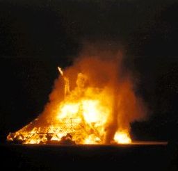 Burning Man 2003, Burning of the Man by Christian White