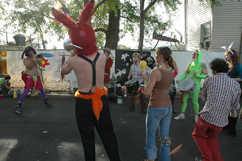 chicago decomp party environmental encroachment ee marching band